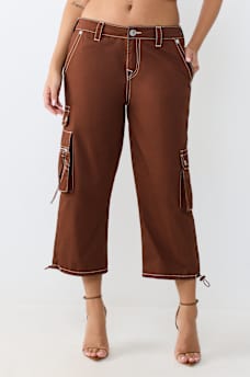 Y2K CARGO MID RISE CAPRI