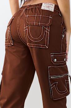 Y2K CARGO MID RISE CAPRI