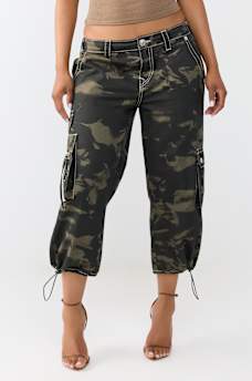 Y2K CARGO MID RISE CAPRI