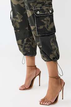 Y2K CARGO MID RISE CAPRI