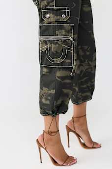 Y2K CARGO MID RISE CAPRI