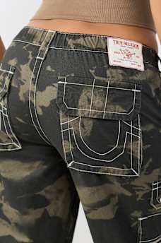 Y2K CARGO MID RISE CAPRI