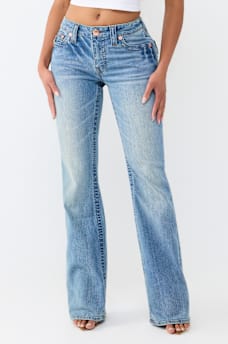 BECCA MID RISE BOOTCUT JEAN