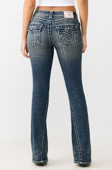 JOEY MID RISE FLAP FLARE JEAN