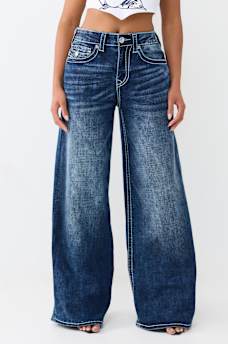 JESSIE BIG T FLAP SUPER BAGGY JEAN