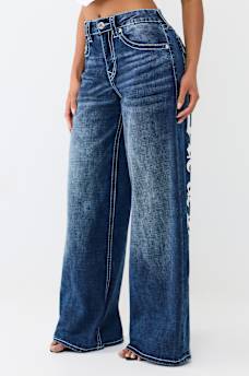 JESSIE BIG T FLAP SUPER BAGGY JEAN