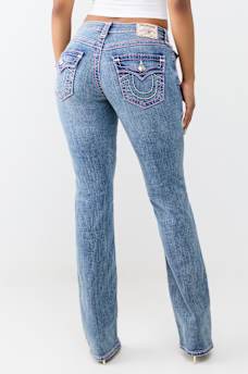 BILLIE MID RISE SUPER T FLAP STRAIGHT JEAN 