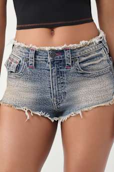 SPICY HIGH RISE FOLDOVER FLAP SHORT, image 2