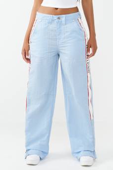BAILEY BARREL LEG NYLON PANT, image 2