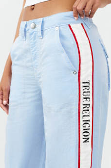 BAILEY BARREL LEG NYLON PANT, image 4