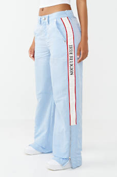BAILEY BARREL LEG NYLON PANT, image 1