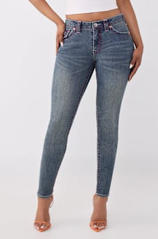 JEAN SKINNY MI-TAILLE &Agrave; RABAT JENNIE BIG&nbsp;T CURVY, image 2