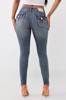 JEAN SKINNY MI-TAILLE &Agrave; RABAT JENNIE BIG&nbsp;T CURVY, image 5