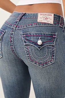 JEAN SKINNY MI-TAILLE &Agrave; RABAT JENNIE BIG&nbsp;T CURVY, image 1