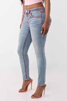 JEAN SKINNY MI-TAILLE &Agrave; RABAT SUPER&nbsp;T JENNIE CURVY, image 4