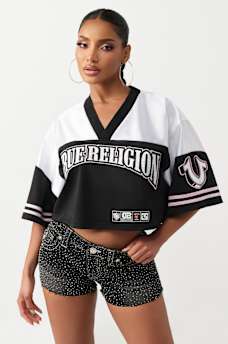 HAUT JERSEY SPORTIF AVEC CRISTAUX, image 1