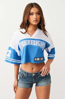 HAUT JERSEY SPORTIF AVEC CRISTAUX, image 3
