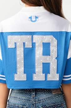 HAUT JERSEY SPORTIF AVEC CRISTAUX, image 1