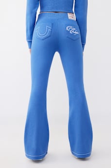 PANTALON &Eacute;VAS&Eacute; AVEC BRODERIE, image 5