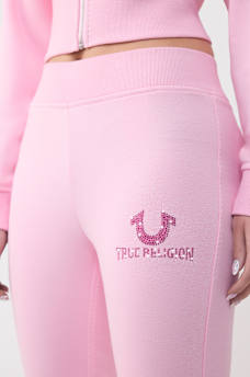 PANTALON &Eacute;VAS&Eacute; AVEC BRODERIE, image 2