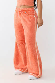 WASHED BIG T BARREL SWEATPANT