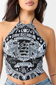 BUDDHA SCARF TOP