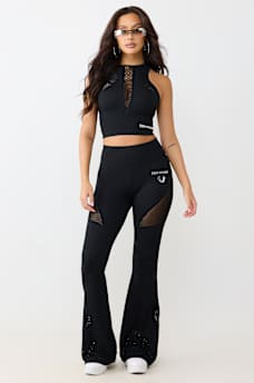 LOGO CUTOUT SEAMLESS TOP