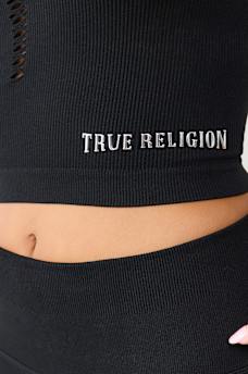 LOGO CUTOUT SEAMLESS TOP