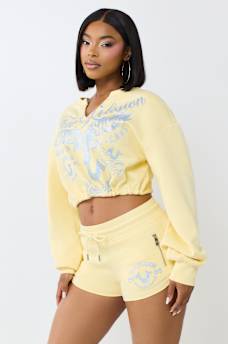 V-NOTCH PULLOVER TOP