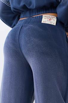 LOW RISE SUPER T STITCH WASHED STRAIGHT LEG PANT