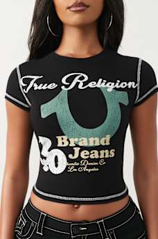 CAP SLEEVE BABY TEE, image 1