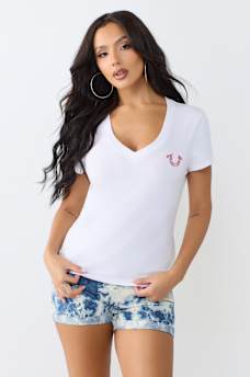 CLASSIC V-NECK TEE