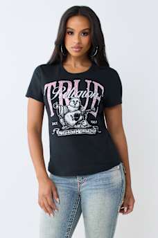 CRYSTAL BUDDHA CREWNECK TEE