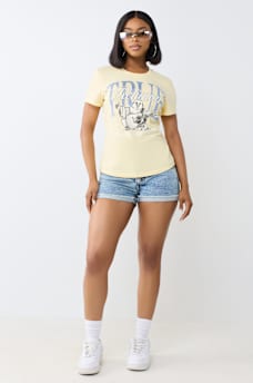 CRYSTAL BUDDHA CREWNECK TEE