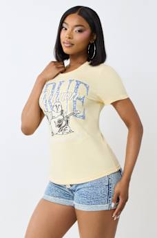 CRYSTAL BUDDHA CREWNECK TEE