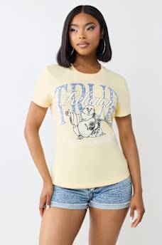 CRYSTAL BUDDHA CREWNECK TEE