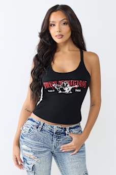 BUDDHA RACERBACK TANK TOP