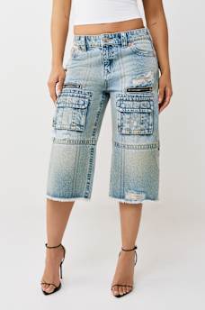 BOBBI BAGGY CARGO CAPRI, image 2