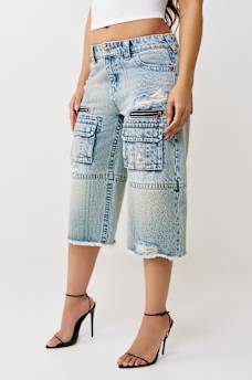 BOBBI BAGGY CARGO CAPRI, image 4