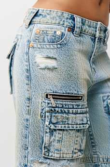 BOBBI BAGGY CARGO CAPRI, image 6