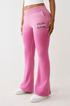 WASHED BIG T BOOTCUT SWEATPANT, image 2