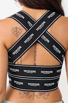 LOGO ELASTIC TOP