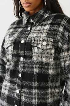 ARCHED LOGO FLANNEL SHACKET, image 6