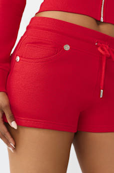 JOEY MID RISE CRYSTAL SWEATSHORT, image 6