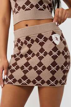 MINIFALDA DE PUNTO ARGYLE, image 3