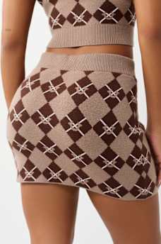 MINIFALDA DE PUNTO ARGYLE, image 8