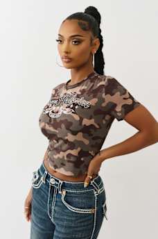 CAMO BABY TEE, image 5