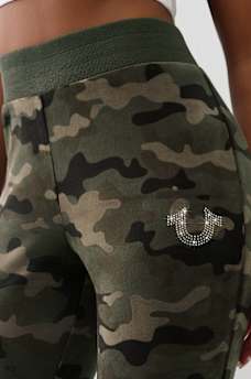 CAMO VELOUR BOOTCUT SWEATPANT, image 9