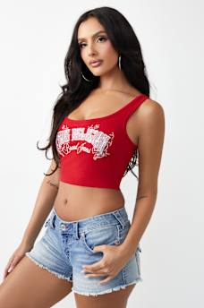 CRYSTAL RIBBED TANK, image 4