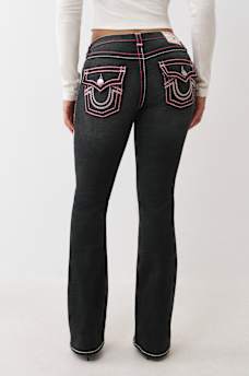 JEANS CORTE DE BOTA SUPER T BECCA DE TIRO MEDIO, image 3